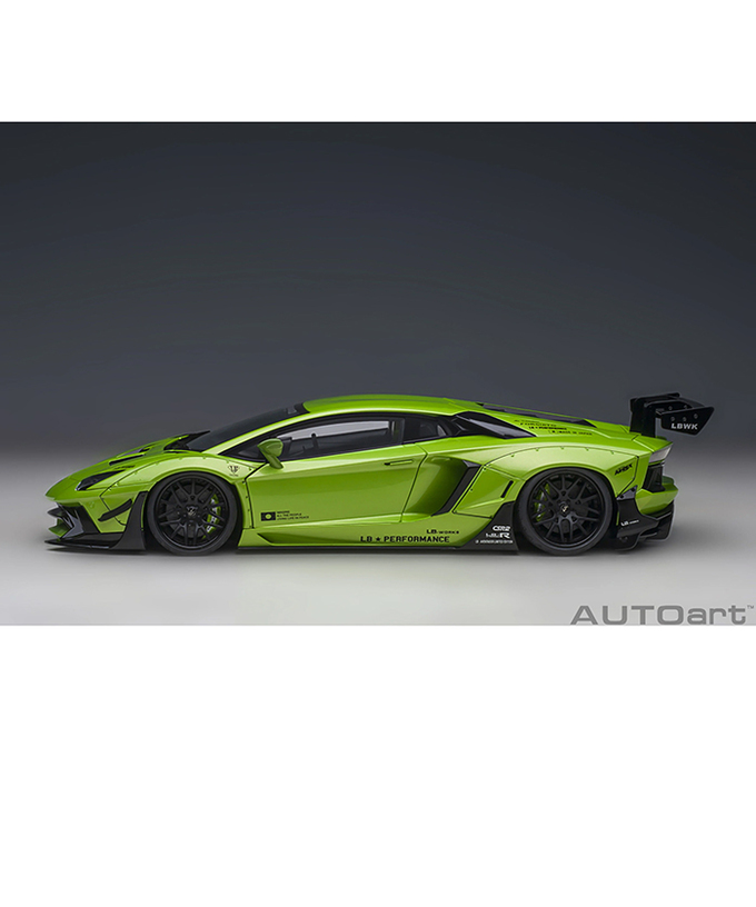 オートアート 1/18スケール LB-WORKS ランボルギーニ アヴェンタドール リミテッドエディション （パール・グリーン）/msl拡大画像