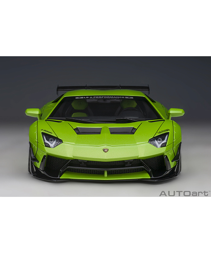 オートアート 1/18スケール LB-WORKS ランボルギーニ アヴェンタドール リミテッドエディション （パール・グリーン）/msl拡大画像