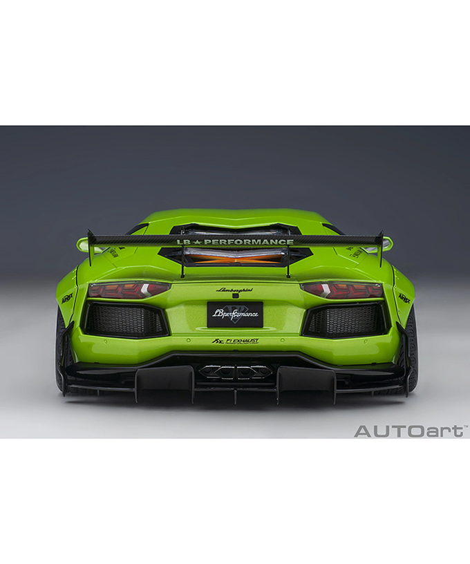 オートアート 1/18スケール LB-WORKS ランボルギーニ アヴェンタドール リミテッドエディション （パール・グリーン）/msl拡大画像