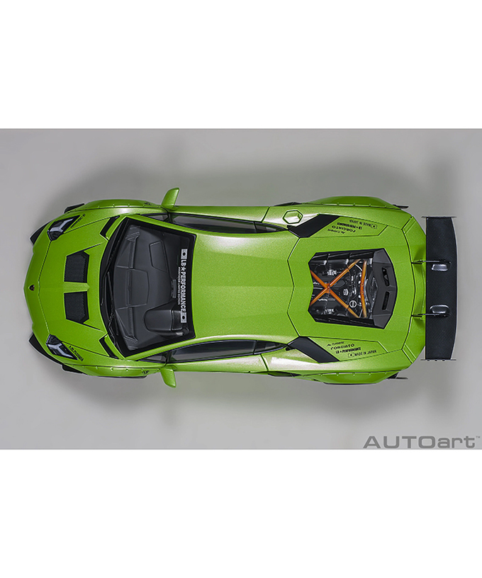 オートアート 1/18スケール LB-WORKS ランボルギーニ アヴェンタドール リミテッドエディション （パール・グリーン）/msl拡大画像