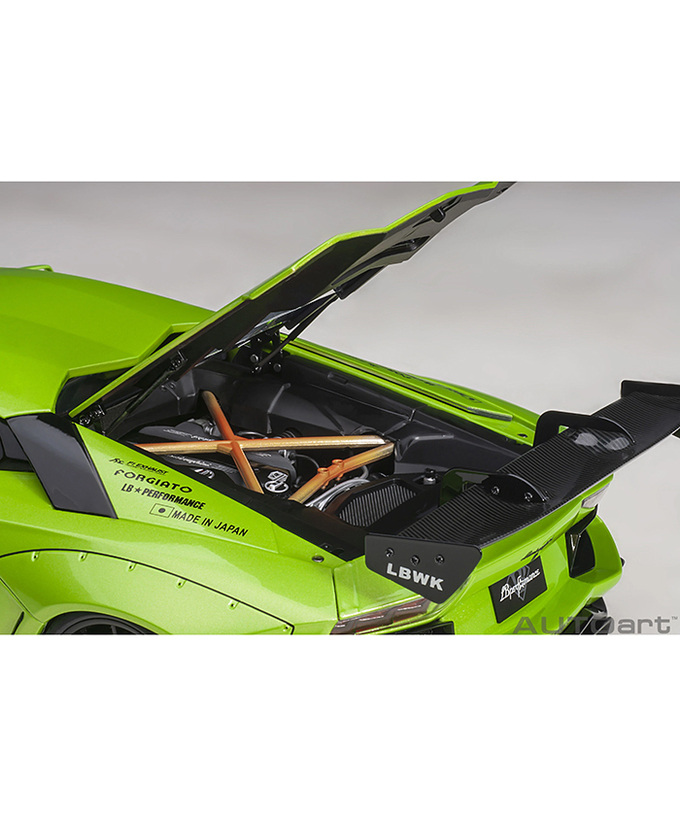 オートアート 1/18スケール LB-WORKS ランボルギーニ アヴェンタドール リミテッドエディション （パール・グリーン）/msl拡大画像
