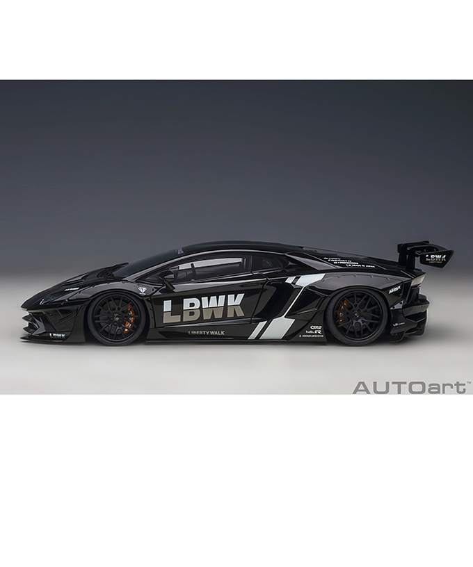 オートアート 1/18スケール LB-WORKS ランボルギーニ アヴェンタドール リミテッドエディション （ブラック）/msl拡大画像