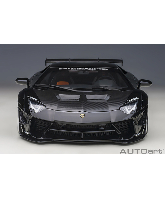 オートアート 1/18スケール LB-WORKS ランボルギーニ アヴェンタドール リミテッドエディション （ブラック）/msl拡大画像