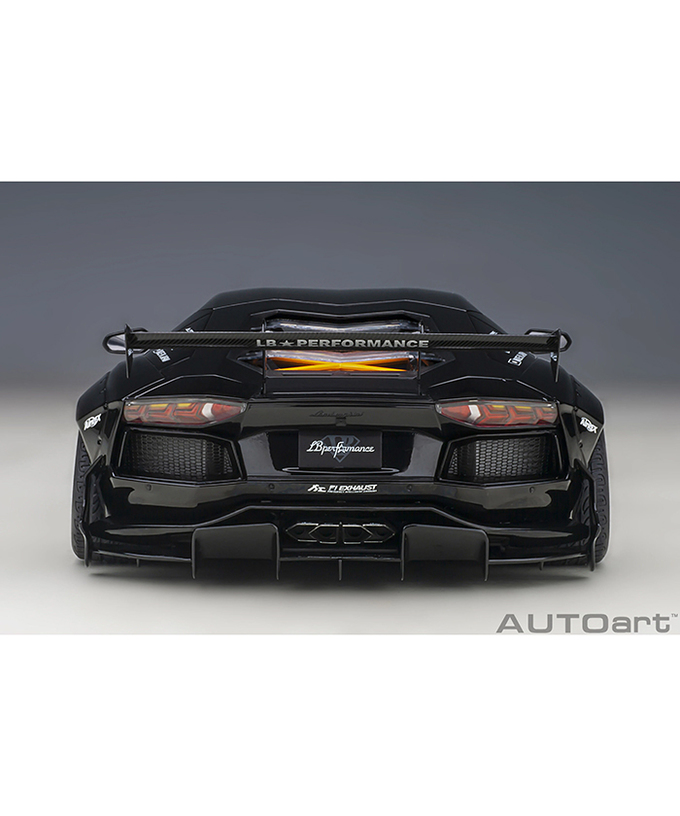 オートアート 1/18スケール LB-WORKS ランボルギーニ アヴェンタドール リミテッドエディション （ブラック）/msl拡大画像