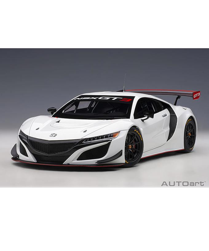 オートアート 1/18スケール ホンダ NSX GT3 2018 （ホワイト）/msl拡大画像