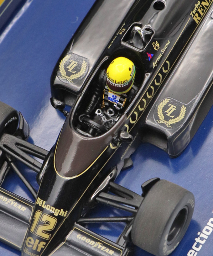 ミニチャンプス 1/43スケール ロータス ルノー 98T アイルトン・セナ 1986年 ウェザリング仕様 /msl拡大画像