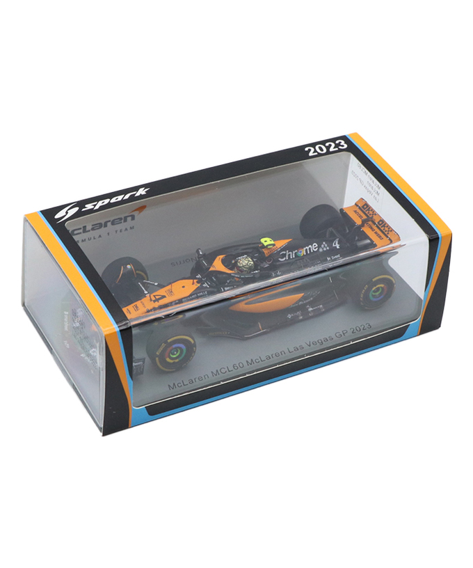 スパーク 1/43スケール マクラーレン MCL60 ランド・ノリス 2023年 ラスベガスGP /23f1m/msl拡大画像