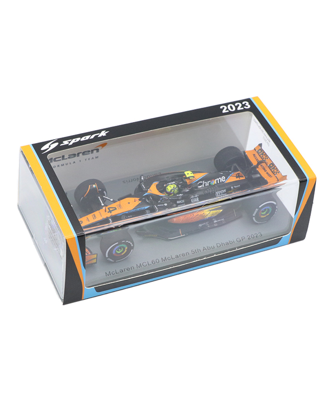 スパーク 1/43スケール マクラーレン MCL60 ランド・ノリス 2023年 アブダビGP /23f1m/msl拡大画像
