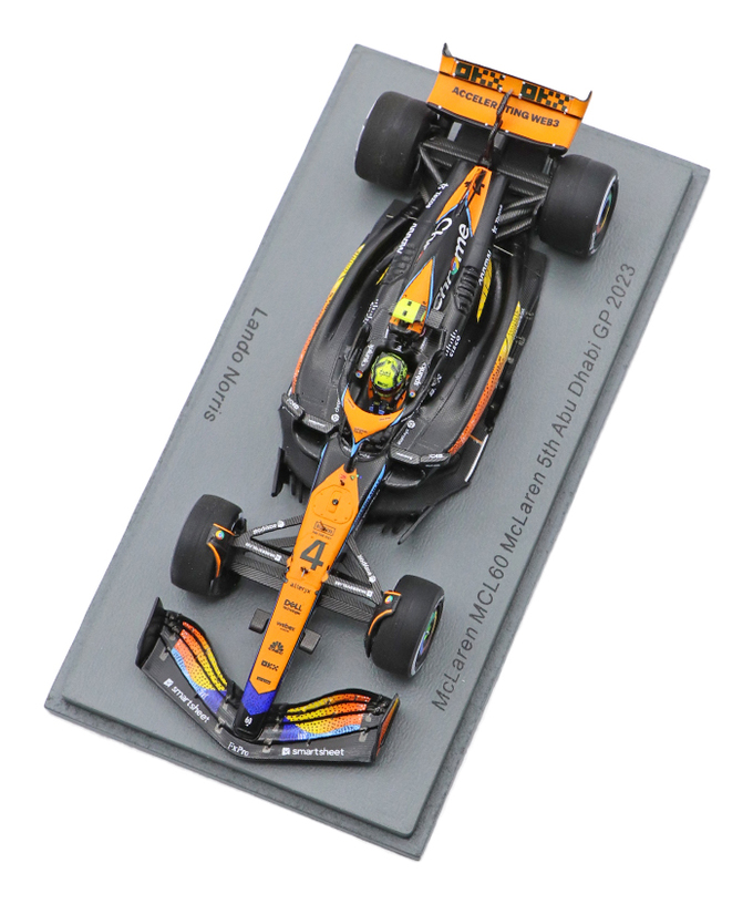 スパーク 1/43スケール マクラーレン MCL60 ランド・ノリス 2023年 アブダビGP /23f1m/msl拡大画像