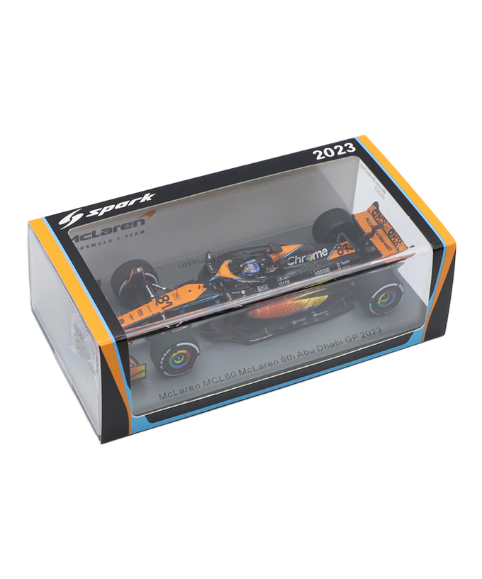 スパーク 1/43スケール マクラーレン MCL60 オスカー・ピアストリ 2023年 アブダビGP /23f1m/msl拡大画像