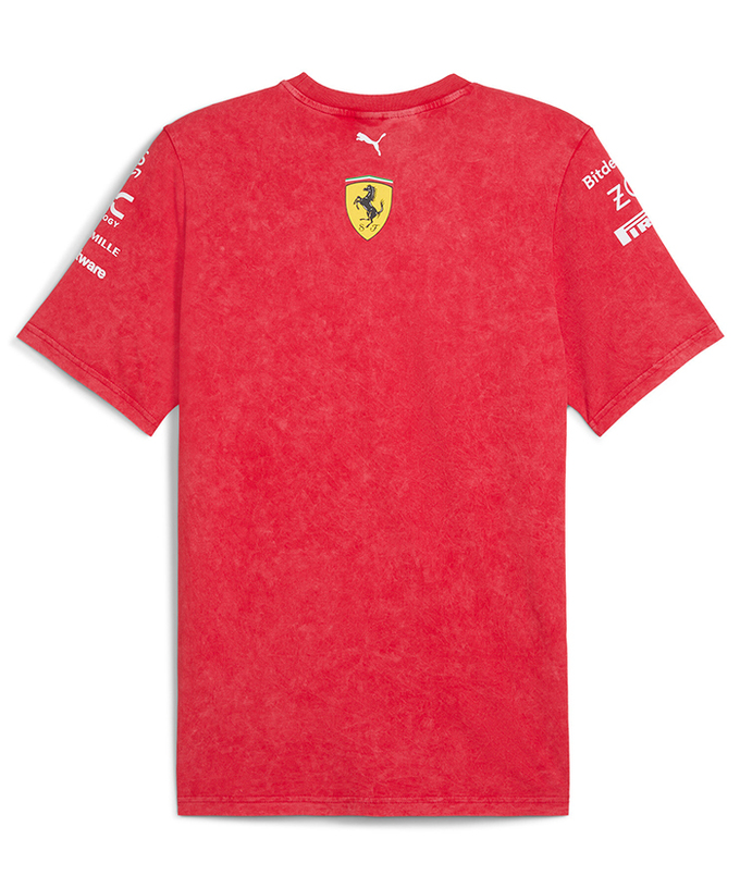 【50%オフセール】PUMA スクーデリア フェラーリ SF チーム デザート サン ラスベガス Tシャツ 2024 /TM-W拡大画像