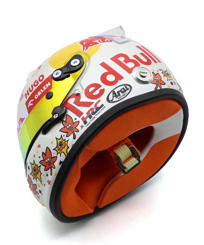角田裕毅 オフィシャル 別注 1/2スケール 角田裕毅 2024年 日本GP ヘルメット拡大画像