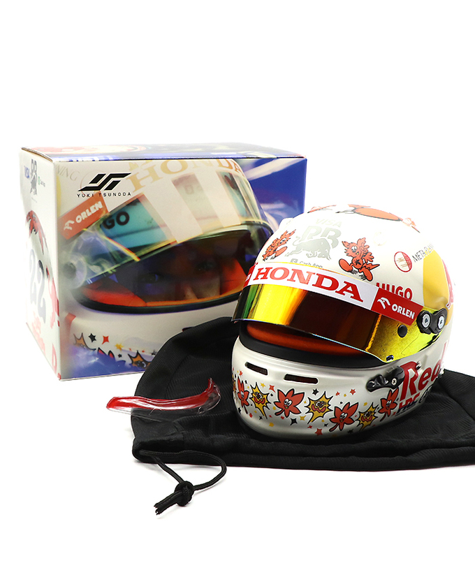角田裕毅 オフィシャル 別注 1/2スケール 角田裕毅 2024年 日本GP ヘルメット拡大画像