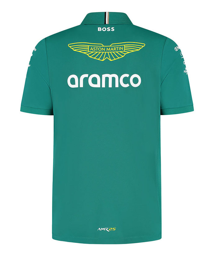アストンマーチン アラムコ F1 チーム ポロシャツ 2025拡大画像