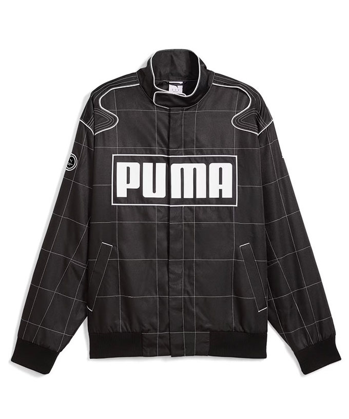 PUMA ユニセックス アーカイブ シーズナル リラックス レーサー ジャケット /pjk拡大画像