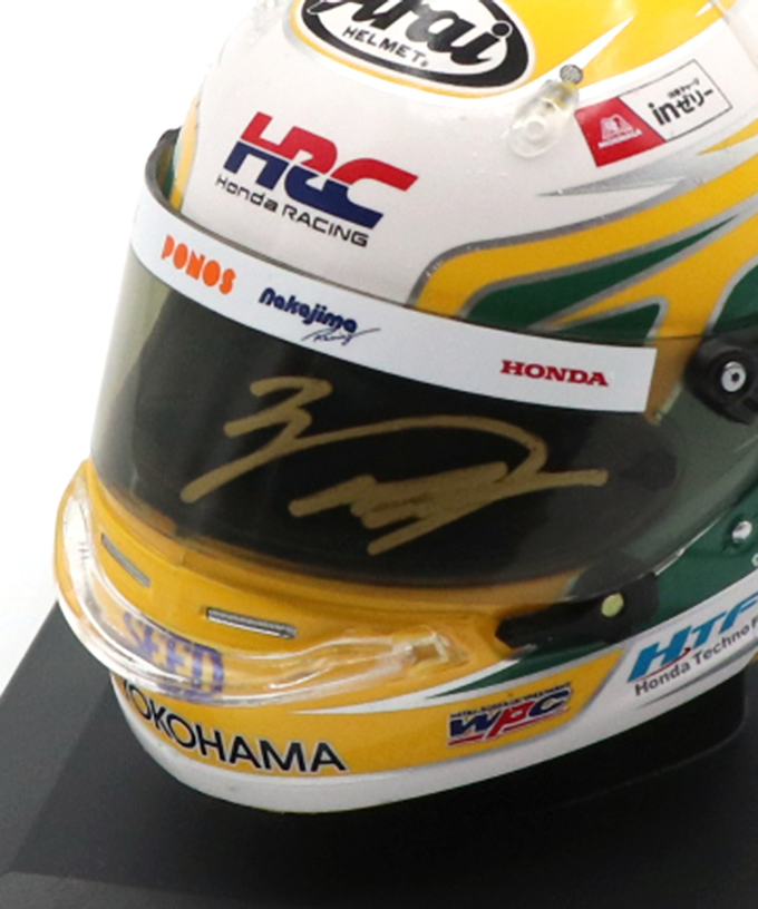 【購入数制限有/おひとり様1個まで】NY別注 スパーク 1/5スケール 山本尚貴 スーパーフォーミュラ 2024年 ヘルメット【山本尚貴直筆サイン入り】拡大画像