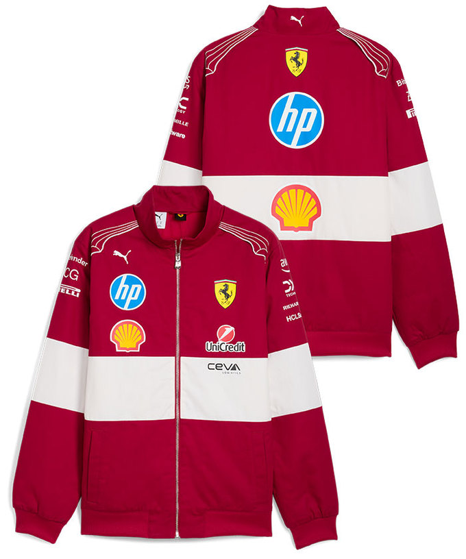 PUMA スクーデリア フェラーリ SF チーム レーシングジャケット 2025 /TM-W /pjk拡大画像