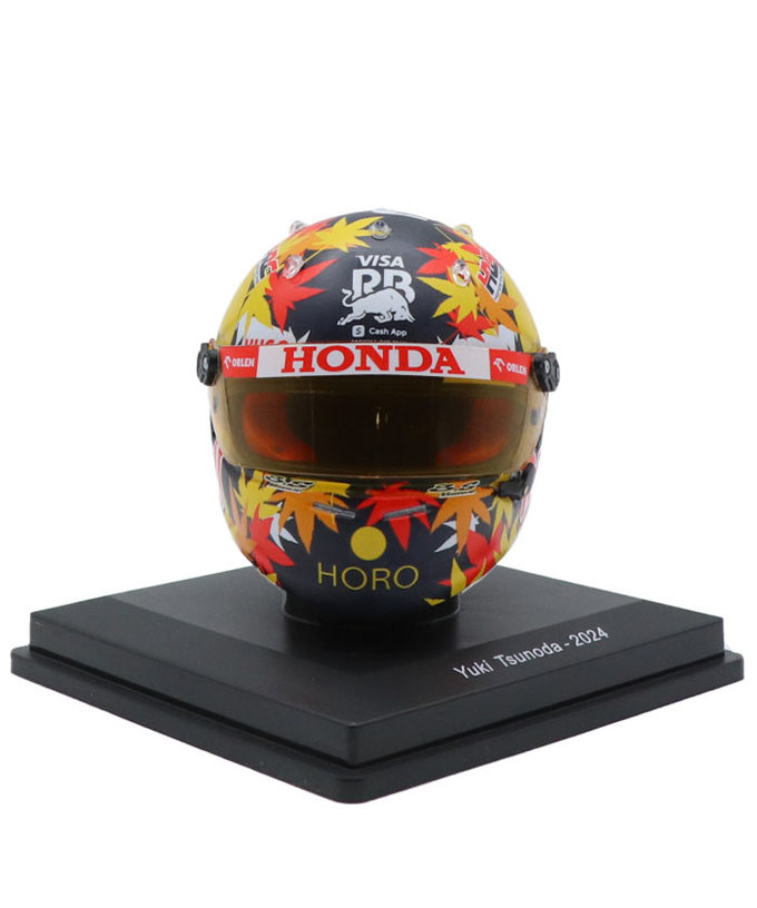 スパーク 1/5スケール 角田裕毅 2024年 VISA CASH APP RB F1 チーム ヘルメット拡大画像