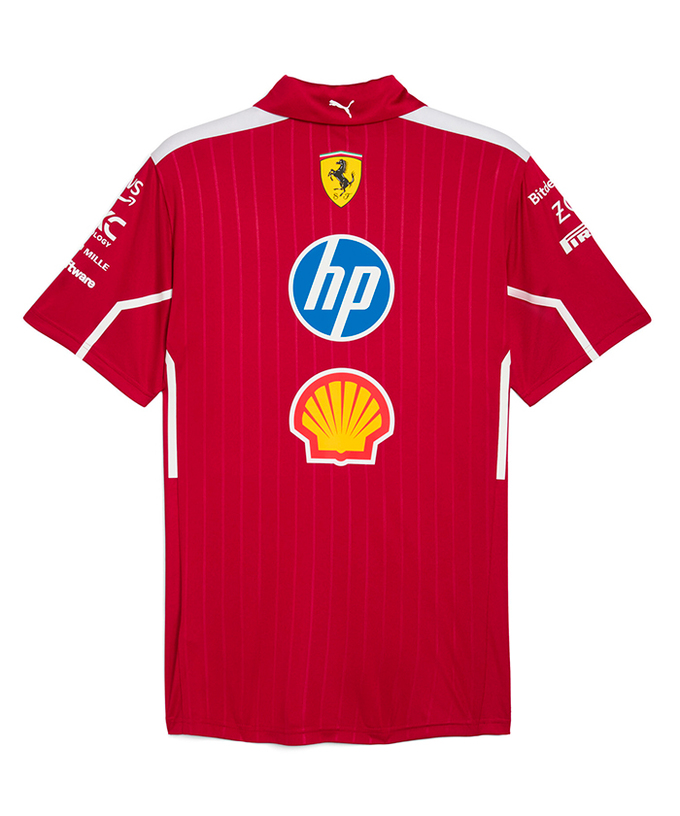 PUMA スクーデリア フェラーリ SF チーム Pro ポロシャツ 2025 /TM-W 拡大画像