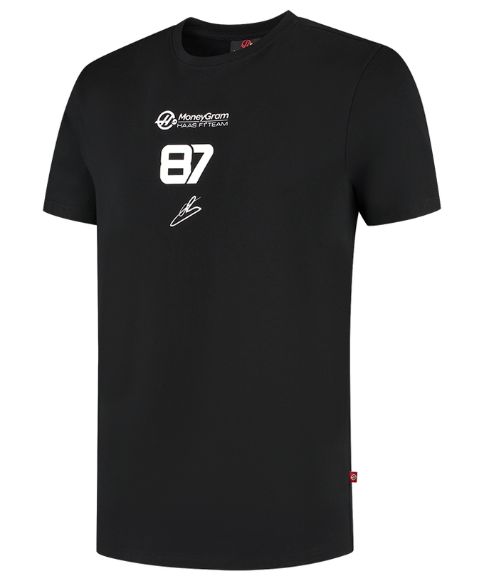 マネーグラム ハース F1 チーム オリバー・ベアマン ドライバーズ Tシャツ 2025拡大画像
