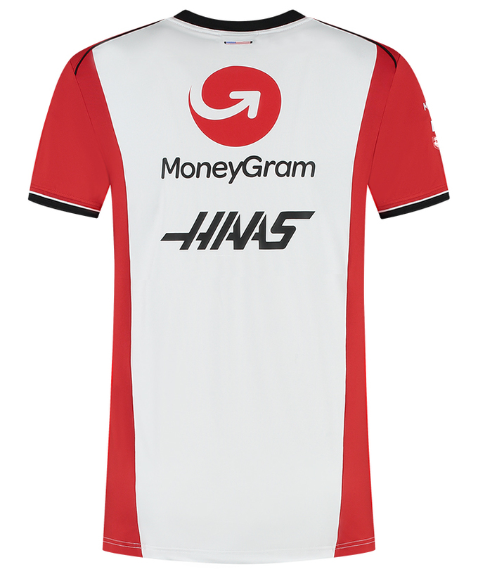 マネーグラム ハース F1 チーム Tシャツ ホワイト 2025拡大画像