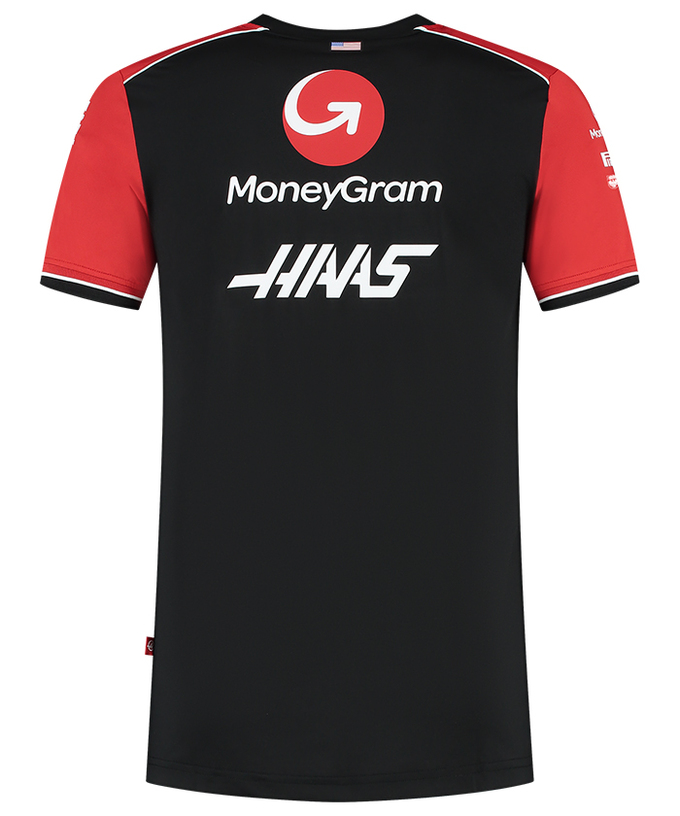 マネーグラム ハース F1 チーム Tシャツ ブラック 2025拡大画像