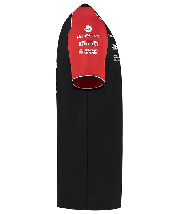 マネーグラム ハース F1 チーム Tシャツ ブラック 2025拡大画像