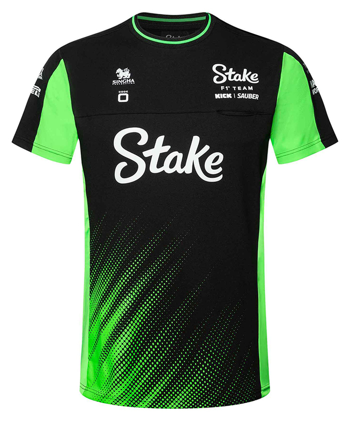 ステーク F1 チーム キック ザウバー チーム Tシャツ 2025拡大画像