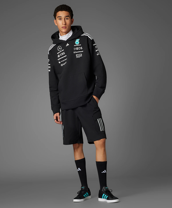 メルセデス AMG ペトロナス F1 チーム フーディー 2025 /アディダス ※海外サイズ/TM-W拡大画像