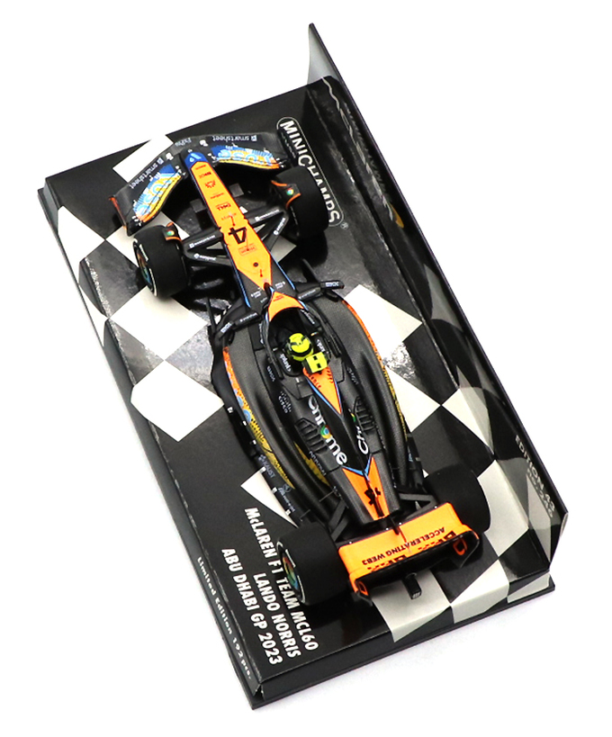 ミニチャンプス 1/43スケール マクラーレン F1 チーム MCL60 ランド・ノリス 2023年 アブダビGP 拡大画像