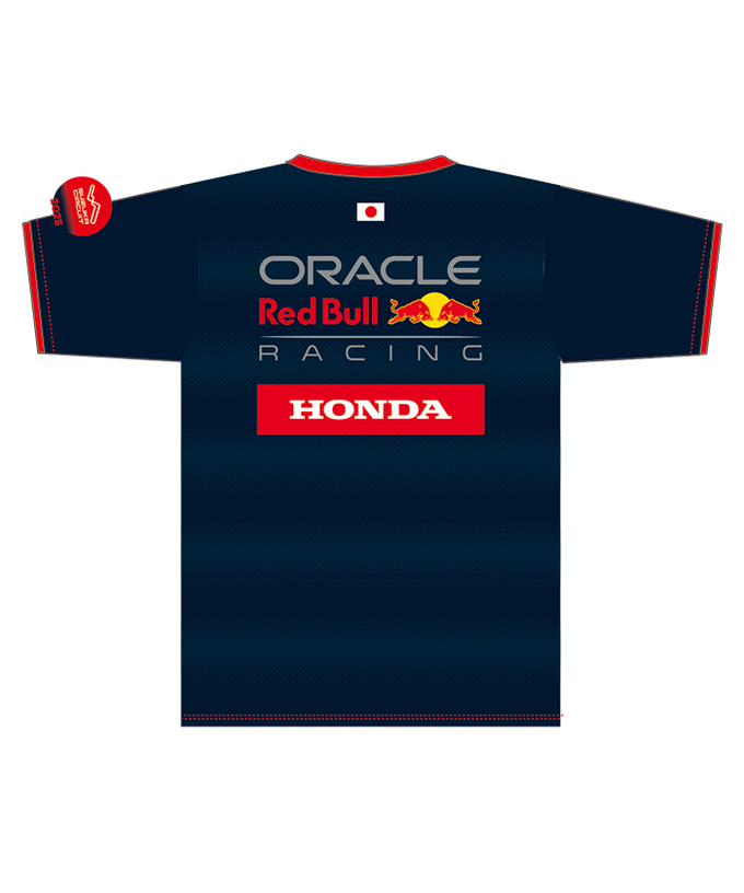 オラクル レッドブル レーシング 日本限定 ホンダ コラボ Tシャツ ネイビー 2025 /FN-W/ARB/JPL拡大画像