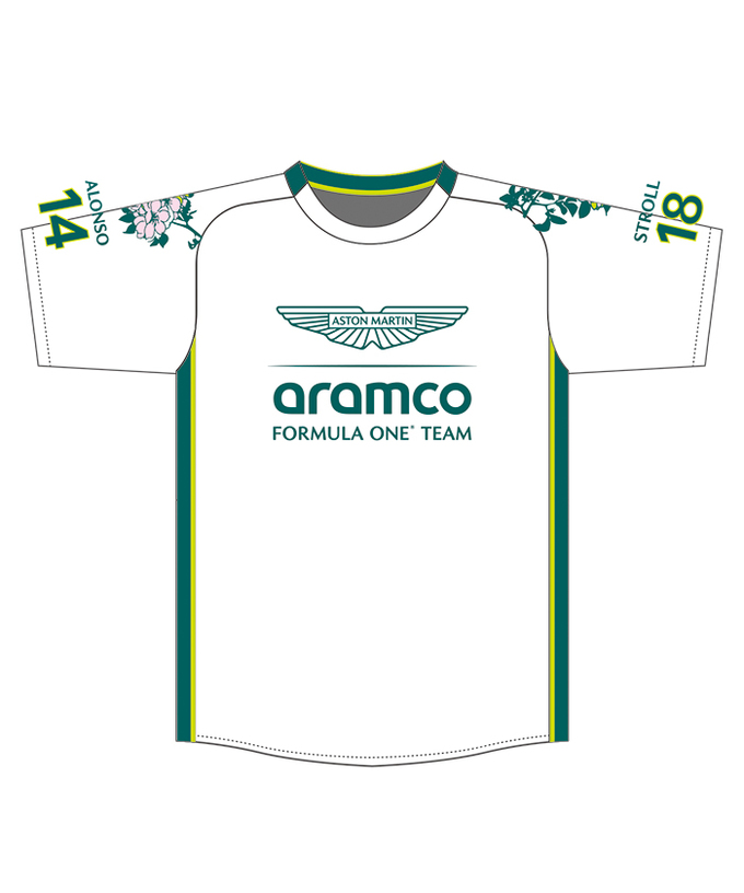アストンマーチン アラムコ F1 チーム 日本限定 Tシャツ  2025拡大画像