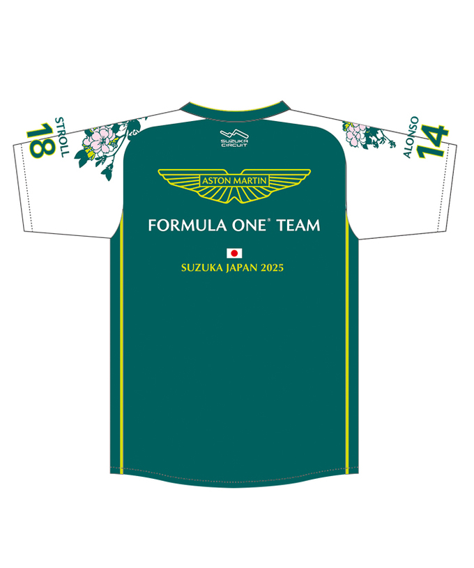 アストンマーチン アラムコ F1 チーム 日本限定 Tシャツ  2025拡大画像