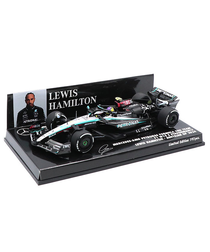 ミニチャンプス 1/43スケール メルセデス AMG ペトロナス F1 W15 E パフォーマンス ルイス・ハミルトン 2024年 オーストリアGP拡大画像
