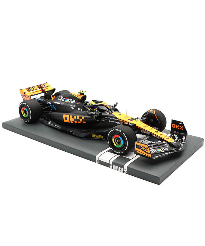 ミニチャンプス 1/18スケール マクラーレン F1 チーム MCL60 ランド・ノリス 2023年 日本GP 2位入賞 拡大画像