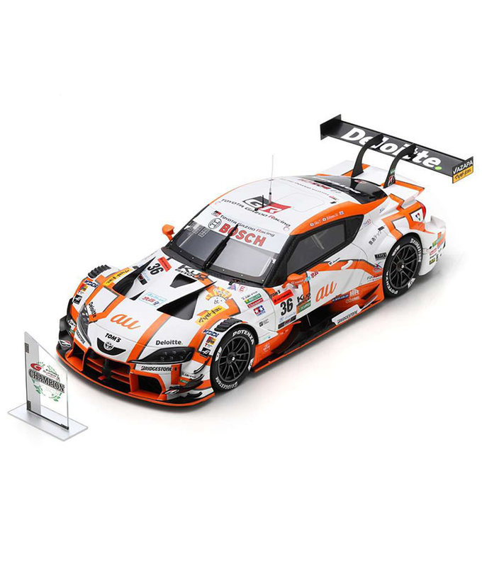 スパーク 1/18スケール au TOM'S GR Supra No.36 TGR TEAM au TOM'S チャンピオン GT500 スーパーGT 2023年 坪井翔 / 宮田莉朋拡大画像