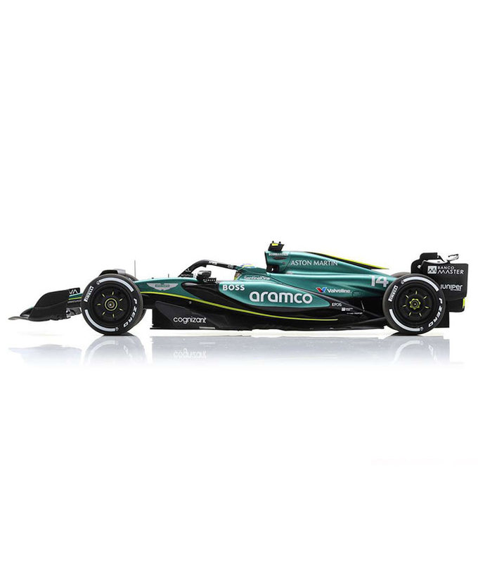 スパーク 1/18スケール アストンマーチン アラムコ F1 チーム AMR24 フェルナンド・アロンソ 2024年 サウジアラビアGP拡大画像
