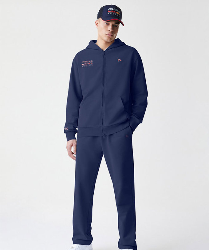 オラクル レッドブル レーシング NewEra オーバーサイズ ジップフーディー 2025拡大画像