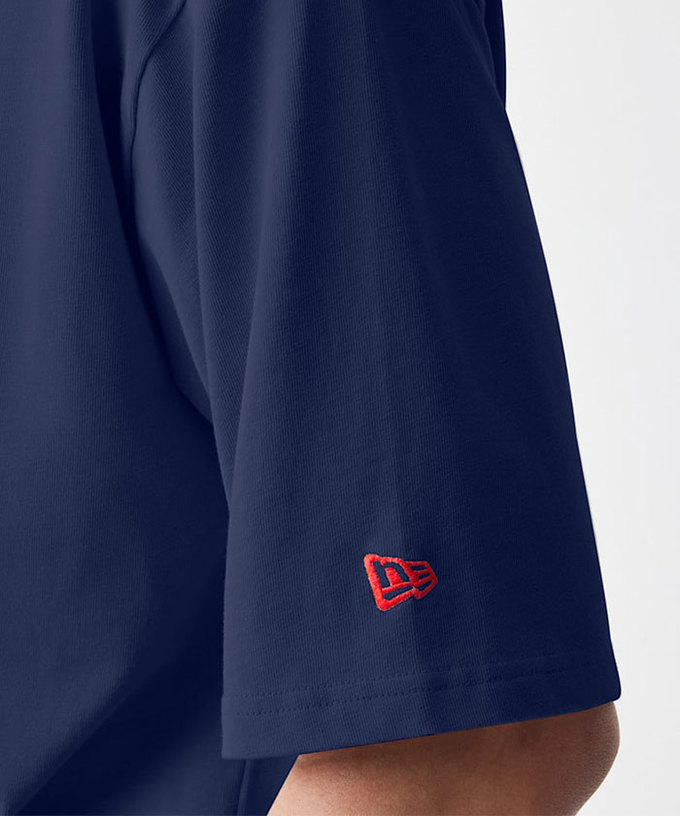 オラクル レッドブル レーシング NewEra バックグラフィック オーバーサイズ Tシャツ ネイビー 2025拡大画像