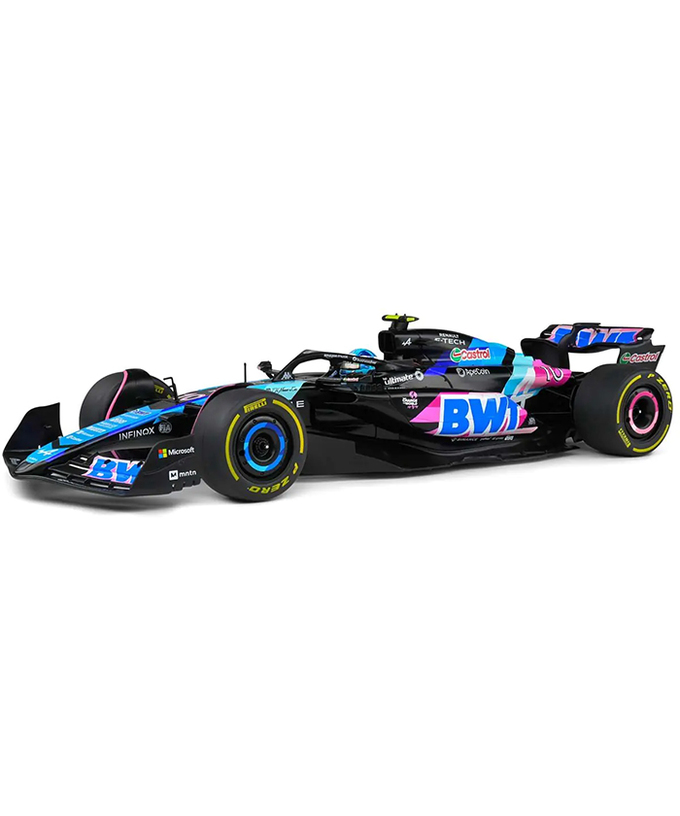 ソリド 1/18スケール BWT アルピーヌ F1 チーム A524 ピエール・ガスリー 2024年 モナコGP拡大画像