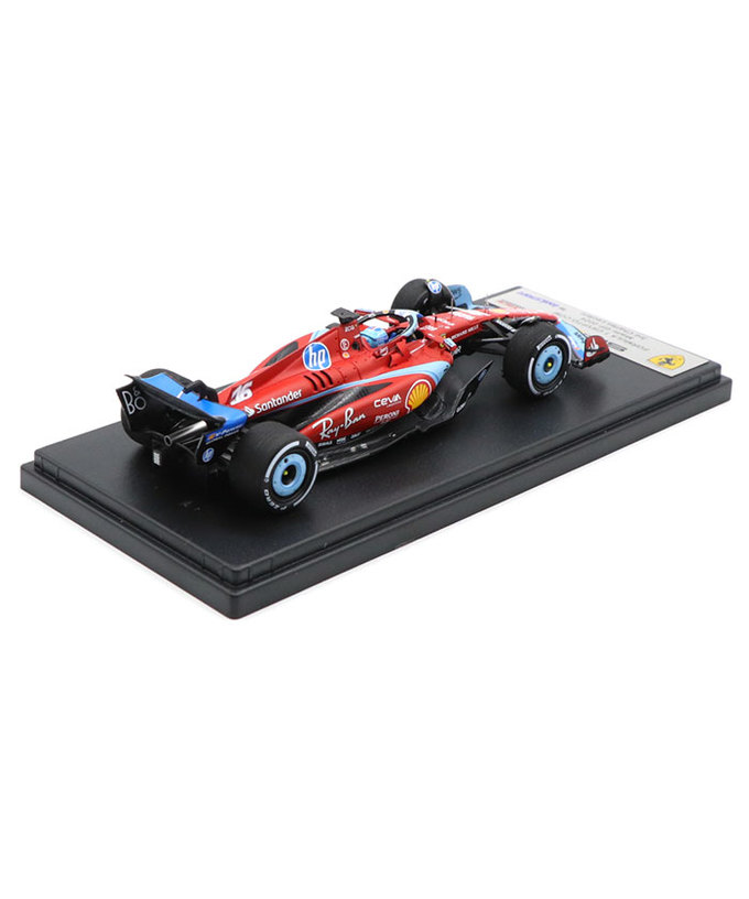 ルックスマート 1/43スケール フェラーリ SF24 シャルル・ルクレール 2024年 マイアミGP拡大画像