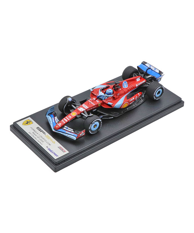 ルックスマート 1/43スケール フェラーリ SF24 シャルル・ルクレール 2024年 マイアミGP拡大画像