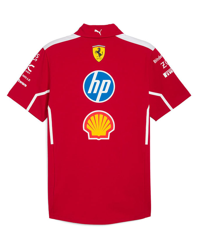 PUMA スクーデリア フェラーリ SF チーム ポロシャツ 2025 /TM-W 拡大画像