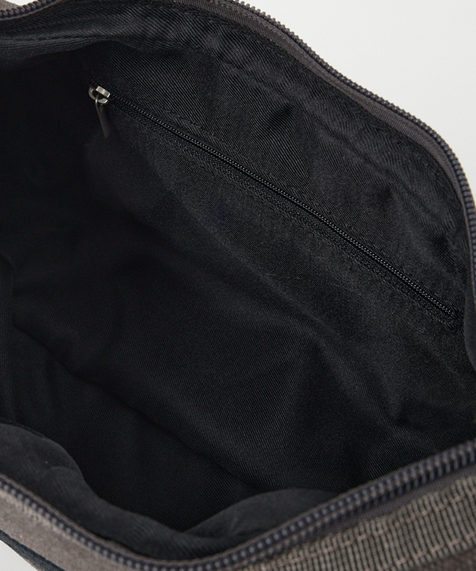 ホンダ MOUSSY HONDA HOBO バッグ ダークグレー拡大画像