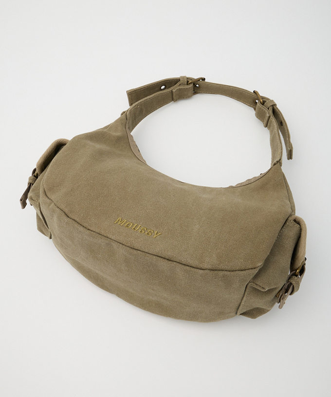 ホンダ MOUSSY HONDA HOBO バッグ カーキ拡大画像