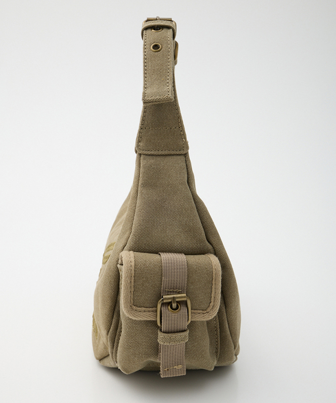ホンダ MOUSSY HONDA HOBO バッグ カーキ拡大画像