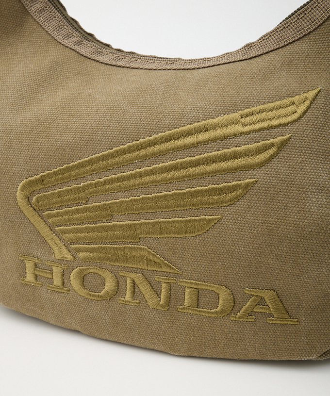 ホンダ MOUSSY HONDA HOBO バッグ カーキ拡大画像