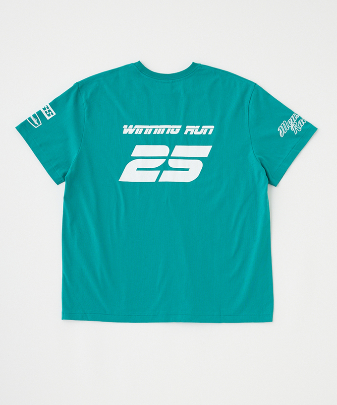 ホンダ MOUSSY HONDA RACING BIG Tシャツ グリーン拡大画像