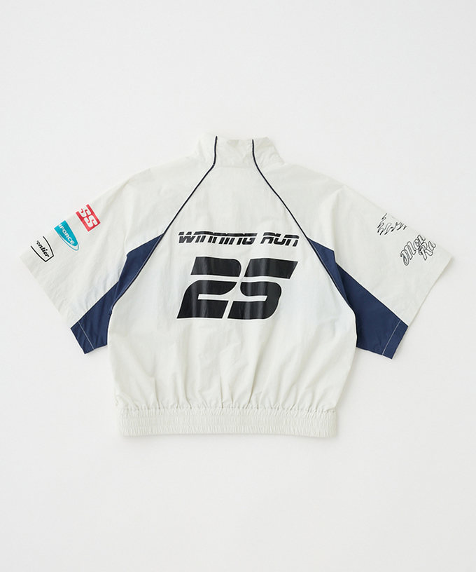 ホンダ MOUSSY HONDA SHORT TRACK ジャケット ホワイト拡大画像