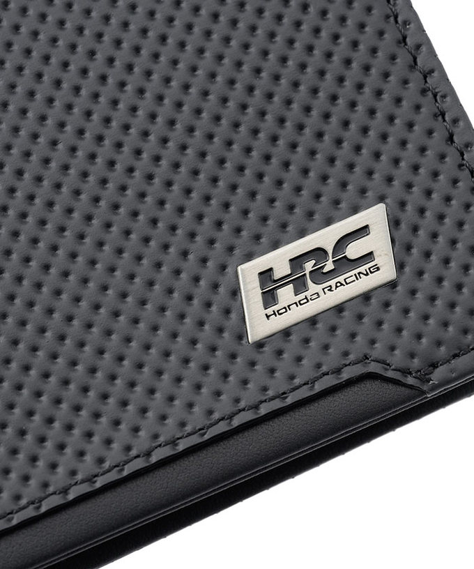 HRC Honda RACING x ノイインテレッセ LF 長財布(小銭入れ付き通しマチ束入) ブラックxブラック拡大画像